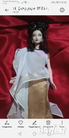 Рядко срещана колекционерска кукла Барби Египетска Богиня, снимка 7 - Кукли - 49183843