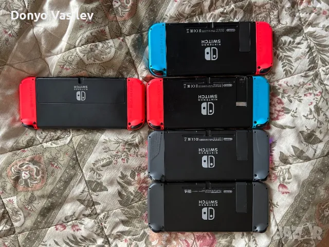 Nintendo Switch 4-броя 1-брой OLED, снимка 3 - Nintendo конзоли - 47772308