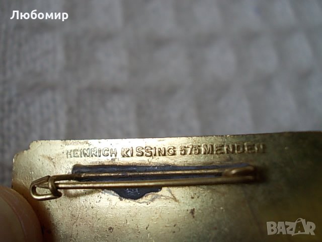 Старинен плакет 1977 Germany, снимка 10 - Други ценни предмети - 28406296