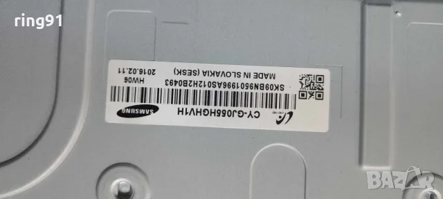 T-Con - ST5461D02-1-C-5 TV Samsung UE55JU6400W, снимка 3 - Части и Платки - 49531266
