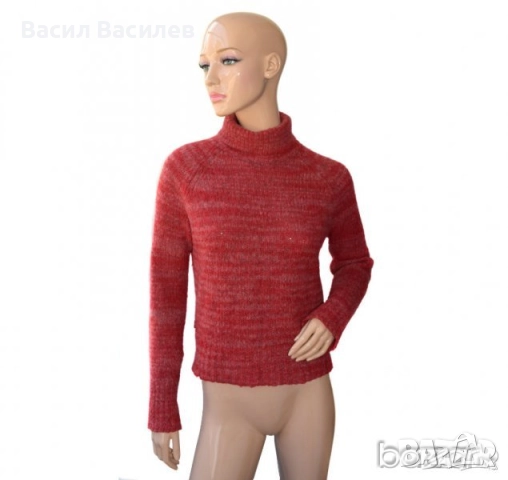 Levis ® Red Tab Girls Medium дамски червен пуловер, снимка 2 - Блузи с дълъг ръкав и пуловери - 51932651