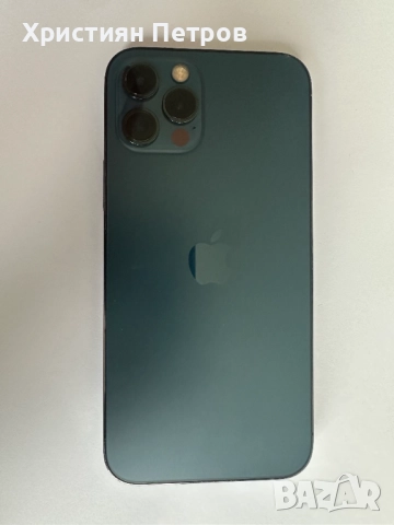 КАТО НОВ !!! iPhone 12 Pro - Син - 128GB - Отключен - 100% БАТЕРИЯ !!!, снимка 9 - Apple iPhone - 52019628