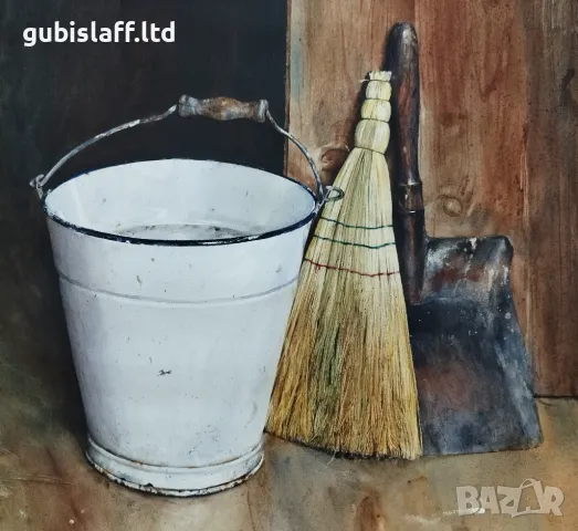 Kартина, реализъм, без заглавие, худ. Атанас Мацурев, 2006 г., снимка 4 - Картини - 49157142