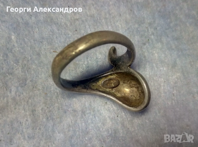 ЗМИЕВИДЕН СРЕБЪРЕН ПРЪСТЕН КОБРА СРЕБРО 925 SEZGIN, снимка 6 - Пръстени - 52461574