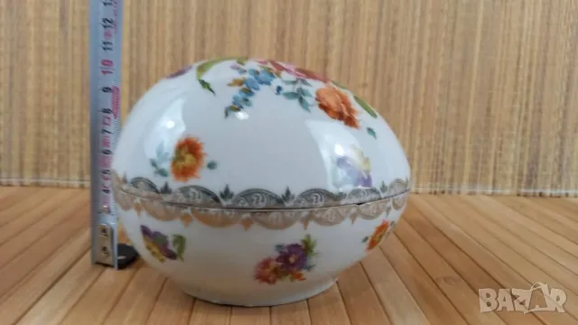 Старо порцеланово яйце - Schlegelmilch, снимка 5 - Други - 50197271