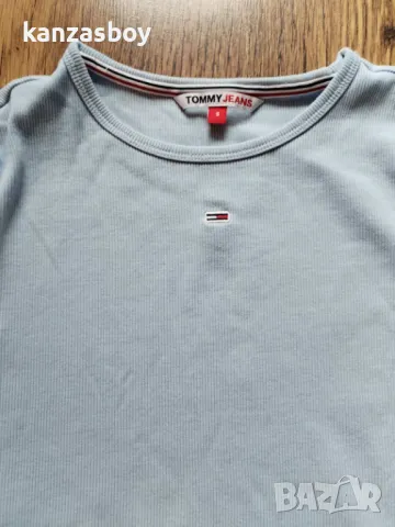 Tommy hilfiger Jeans - страхотна дамска тениска S КАТО НОВА, снимка 5 - Тениски - 50058784
