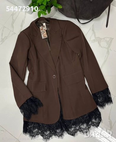 Костюм/сет с дантела 