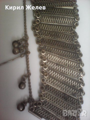 Възрожденска ГРИВНА сачан Бял бронз, снимка 8 - Колекции - 23049857