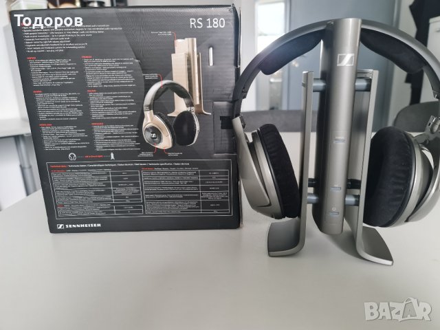 Оригинални слушалки Sennheiser RS 180, снимка 1 - Слушалки и портативни колонки - 43863561