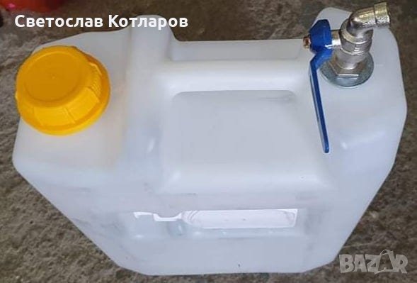 туба за вода полска с метално кранче и дозатор, снимка 2 - Аксесоари и консумативи - 34596382