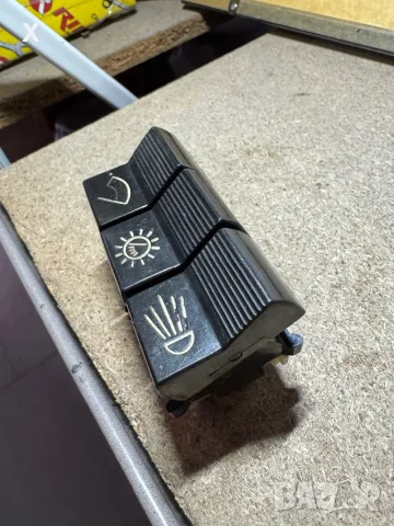 КЛЮЧ БУТОН ЗА СВЕТЛИНИ ТРОЙКА ВАЗ ЛАДА ИЗПОЛЗВАН СССР ОРИГИНАЛЕН П134 12В