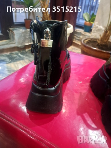 Дамски обувки с платформа, снимка 4 - Дамски елегантни обувки - 53124112