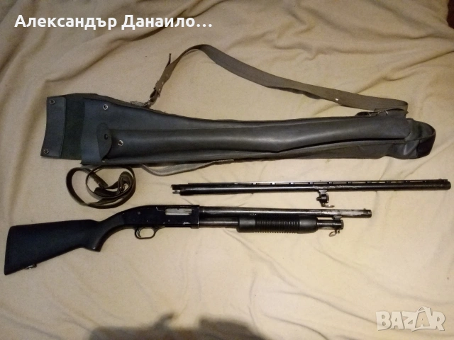 ловна пушка Маверик 12 к.с две цеви, къса и дълга , снимка 4 - Ловно оръжие - 53587508