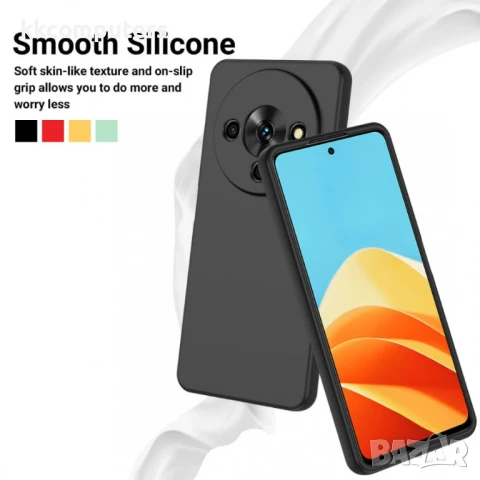 ZTE Blade A76 5G Силиконов калъф за телефон с каишка за ръка, снимка 5 - Калъфи, кейсове - 51199871