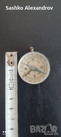 Месингов компас - W. Germany , снимка 2 - Други ценни предмети - 52391724