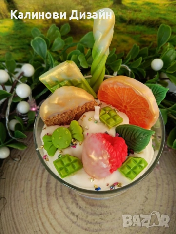 Соева свещ "Citrus Bloom", снимка 4 - Други - 53299746