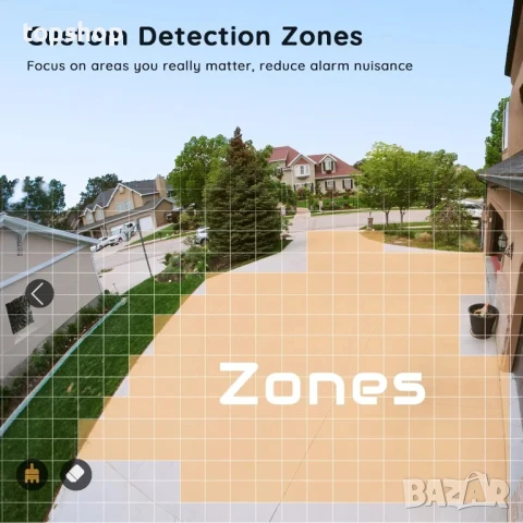 НОВА BOIFUN Соларна безжична охранителна камера за външна употреба - 2K WiFi с батерии..., снимка 5 - Други - 50556167