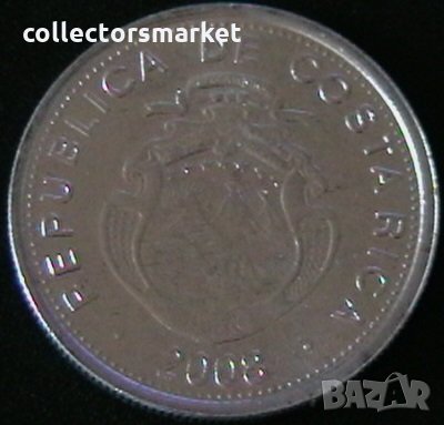 10 колона 2008, Коста Рика, снимка 2 - Нумизматика и бонистика - 32732307