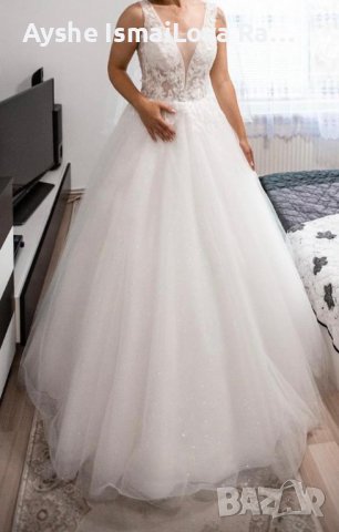 Булчинска рокля , снимка 3 - Сватбени рокли - 37433684