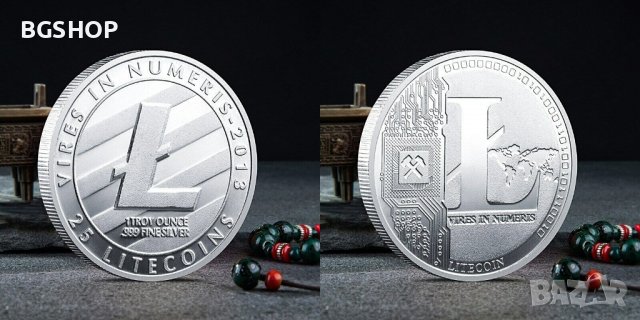 25 Лайткойн монета / 25 Litecoin ( LTC ) - Silver