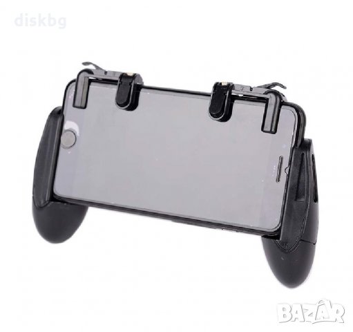Стойка тип джойстик за телефон, Gamepad Stand 1 Black