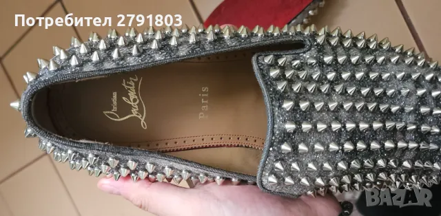 Christian Louboutin мъжки мокасини, снимка 2 - Мокасини - 47471071