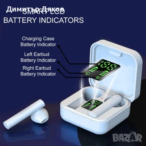 Безжични Bluetooth аудио слушалки Air6 PLUS  EP93, снимка 4 - Bluetooth слушалки - 48205295