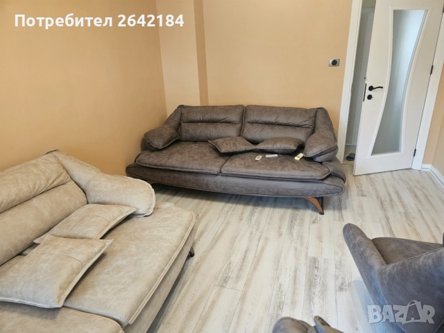 Предлагам на вашето внимание Чисто нова холова гарнитура , снимка 3 - Дивани и мека мебел - 52195252