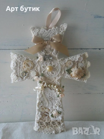 Кръстчета за подарък на гости на Св. Кръщение , снимка 8 - Декорация - 52616512