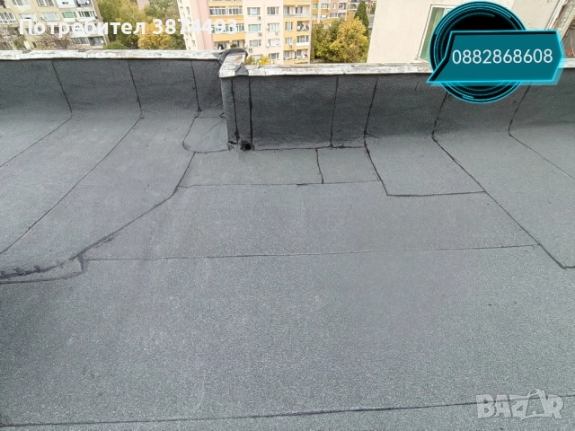 Ремонт на покриви, хидроизолация на плоски покриви , снимка 18 - Ремонти на покриви - 45627059