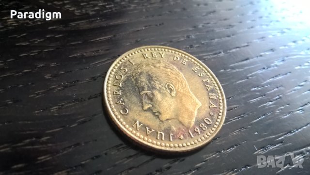 Монета - Испания - 1 песета | 1980г., снимка 2 - Нумизматика и бонистика - 33273172