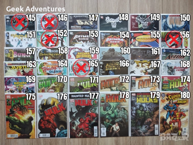 Comic Books/Комикси - X-Men, Punisher, Deadpool, Batman, Dr.Strange, Moon Knight, снимка 6 - Списания и комикси - 48013618