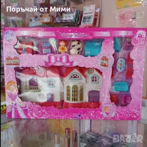 Къщичка за кукли Funny House, снимка 2 - Кукли - 52232652