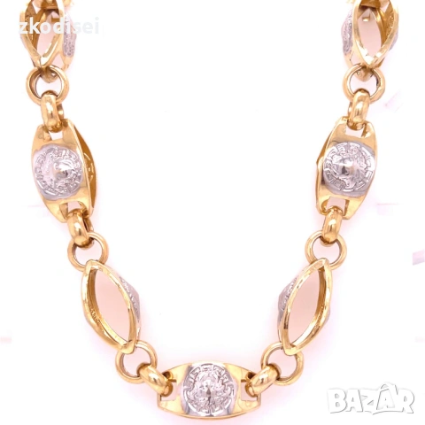 Златен синджир 47,53гр. 68,0см. 14кр. проба:585 модел:36892-3, снимка 2 - Колиета, медальони, синджири - 53355767