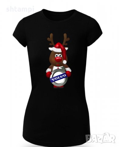 Дамска тениска VOLVO Deer, снимка 4 - Тениски - 32858355