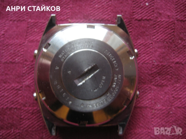 Продавам Рядък винтидж дигитален часовник Seiko A127-5000 , снимка 2 - Антикварни и старинни предмети - 52871832
