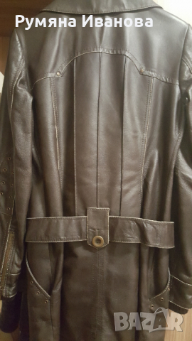 Уникален модел кожено яке, марка VERO MODA, снимка 3 - Якета - 36527477