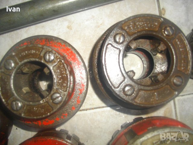 RIDGID-Made in USA-Винтонарезка/Плашка/Винторезка-Външни  Резби Тръби-1/2-1 1/2Цол-CENTRAL-Различни, снимка 11 - Други инструменти - 43001772