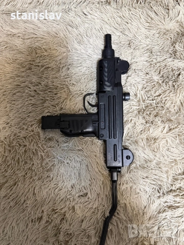  Въздушен пистолет Mini Uzi , снимка 3 - Въздушно оръжие - 53515704
