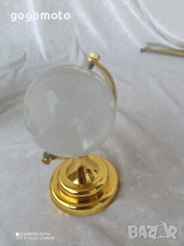 Глобус, стъклен , рядък сувенир