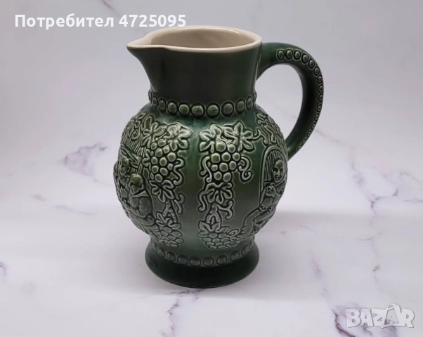 Винтидж керамична кана, снимка 5 - Други ценни предмети - 53557868