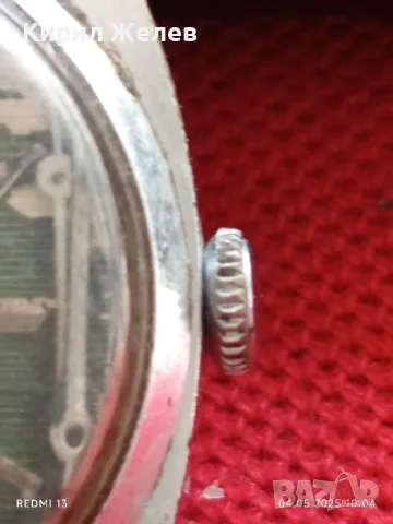 Стар механичен часовник мъжки ЗАРЯ СССР 17 камъка за ремонт части КОЛЕКЦИЯ 48071, снимка 5 - Антикварни и старинни предмети - 50149127