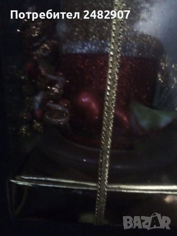 Стара коледна свещ, снимка 5 - Декорация за дома - 39141193