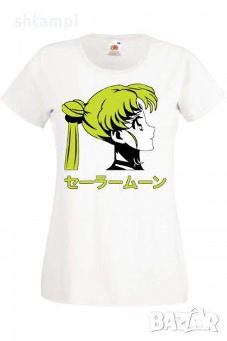 Дамска тениска Sailor Moon 03,Анимация,игра,Празник,Повод., снимка 2 - Тениски - 38074119