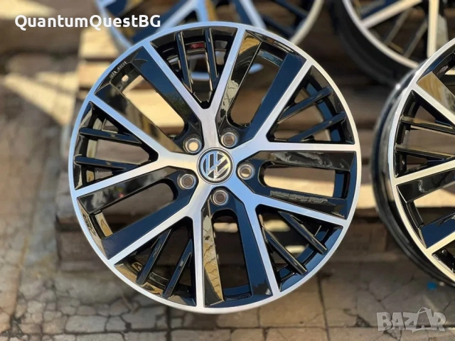 5х112 19 Цола Оригинални Джанти VW Golf 7 TwinSpoke GTI GTD 5x112 чисто нови, снимка 3 - Гуми и джанти - 52922790