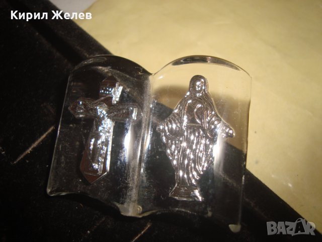 КРАСИВ РЕЛИГИОЗЕН КАТОЛИЧЕСКИ СУВЕНИР 21759, снимка 6 - Колекции - 32552017