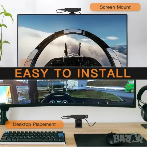 Система за проследяване на главата MiYee за симулация на проследяване на главата AimxyZ Сензор, снимка 6 - Друга електроника - 48539400