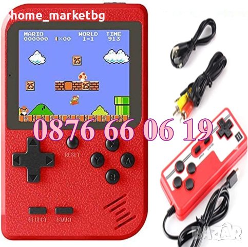 Игрова Конзола с 400 Вградени Игри и Джойстик, телевизионна игра, снимка 2 - Други игри и конзоли - 43306370