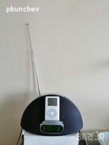 PURE 100Di - iPod докинг станция с радио и AUX, снимка 4 - Аудиосистеми - 40177104