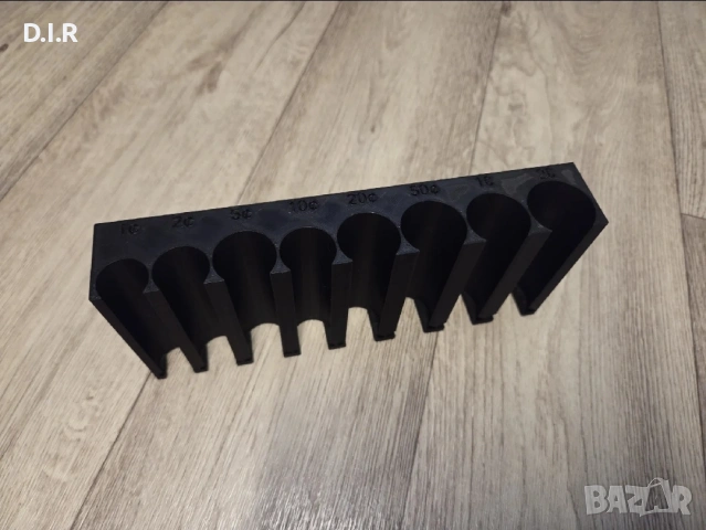 Монетник за евромонети - за стенен монтаж, снимка 2 - Друго търговско оборудване - 53050386